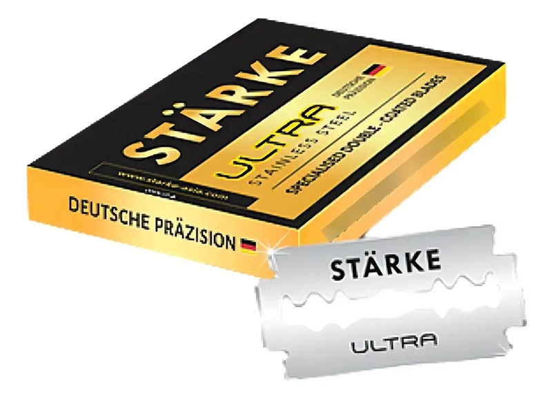 HOJILLAS DE AFEITAR STARKE ULTRA CUCHILLAS 100PCS NAVAJAS - 3