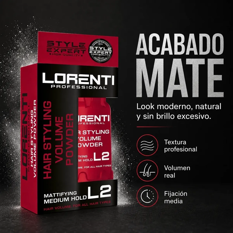 POLVO TEXTURIZADOR CABELLO VOLUMEN INSTANTANEO MATE L2 - 3