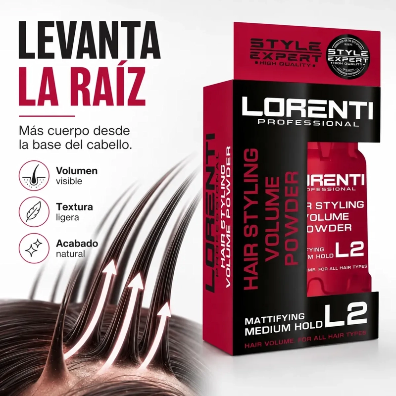 POLVO TEXTURIZADOR CABELLO VOLUMEN INSTANTANEO MATE L2 - 5