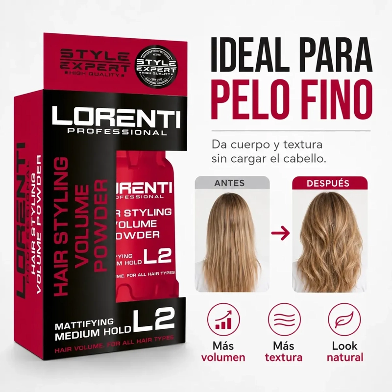 POLVO TEXTURIZADOR CABELLO VOLUMEN INSTANTANEO MATE L2 - 6