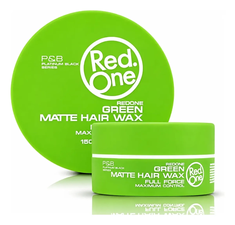CERA CAPILAR RED ONE GREEN MATTE FIJACION FIRME 150ML - 4