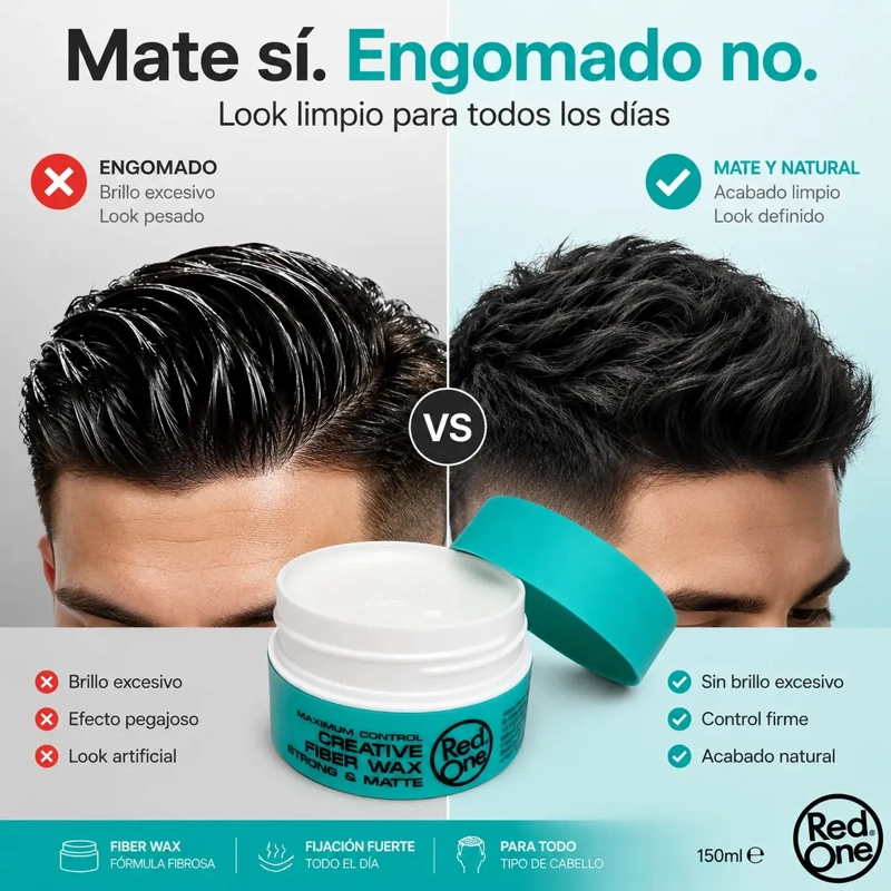 CERA PEINAR FIJACION FUERTE LOOK MATE MAXIMUM CONTROL 150ML - 7