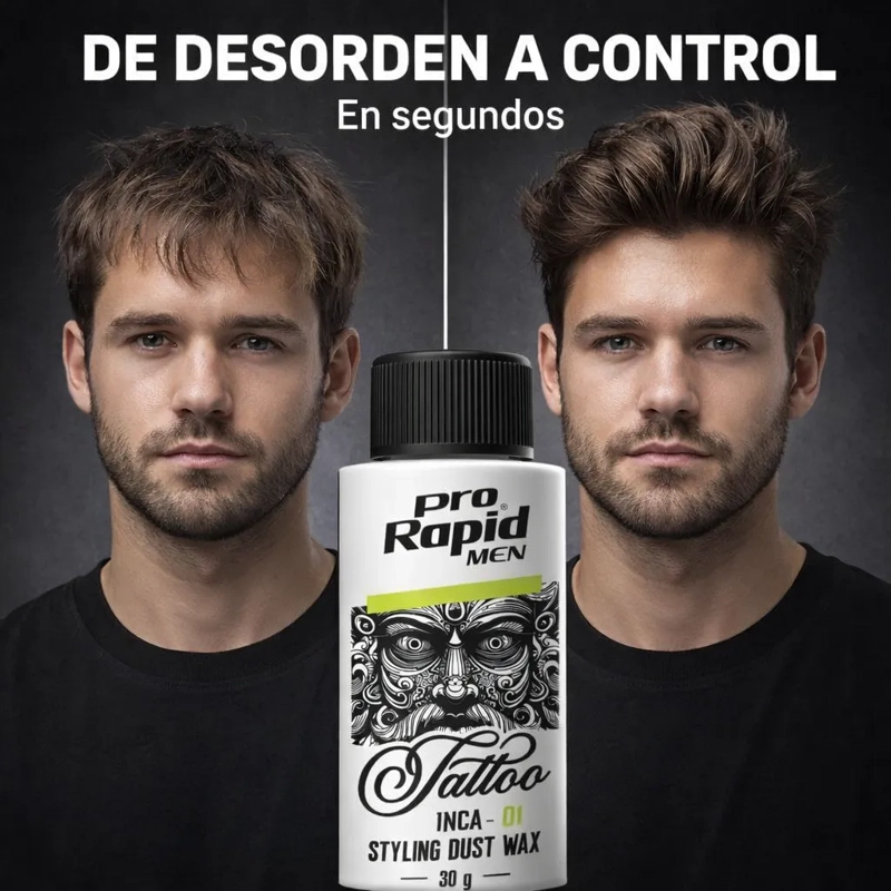CERA EN POLVO PRO RAPID CABELLO FIJACION RAPIDA SIN BRILLO - 1
