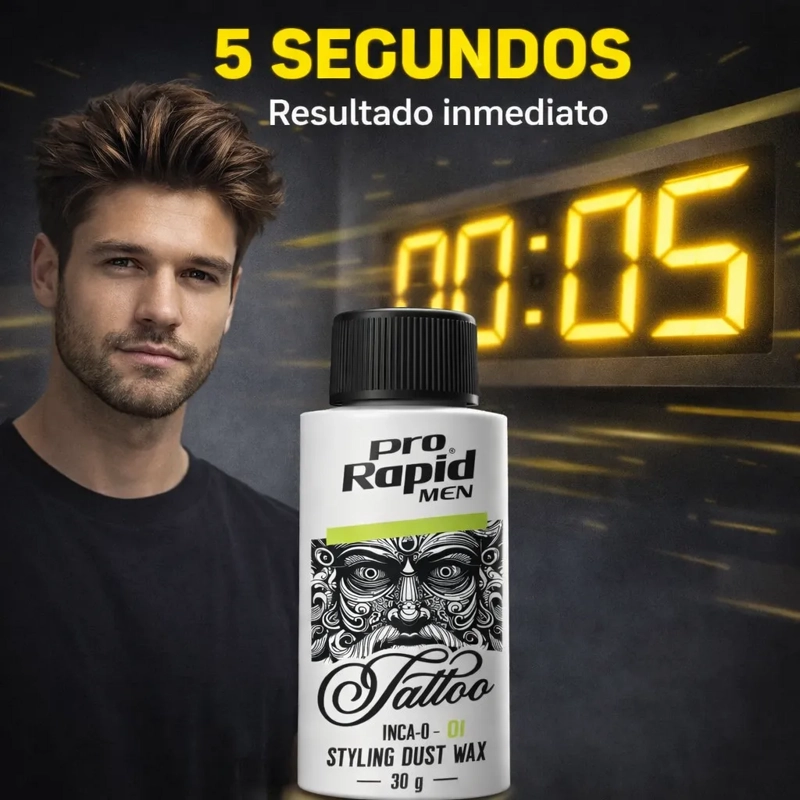 CERA EN POLVO PRO RAPID CABELLO FIJACION RAPIDA SIN BRILLO - 3