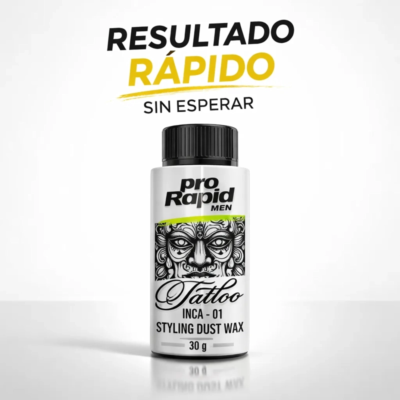 CERA EN POLVO PRO RAPID CABELLO FIJACION RAPIDA SIN BRILLO - 5