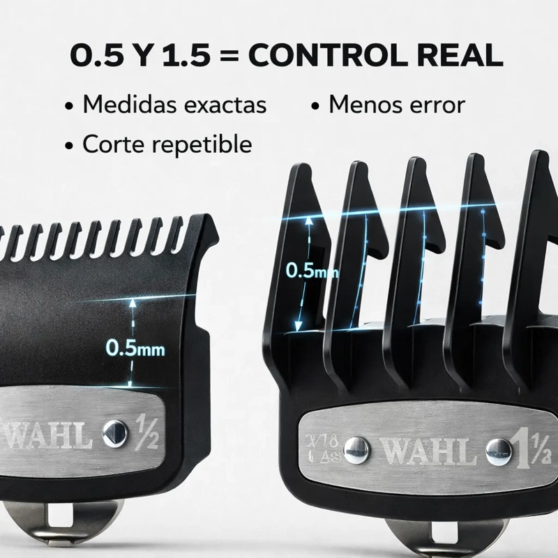 PEINES INTERMEDIOS WAHL PRECISION CONSTANTE 0.5-1.5 ORIGINAL - 4