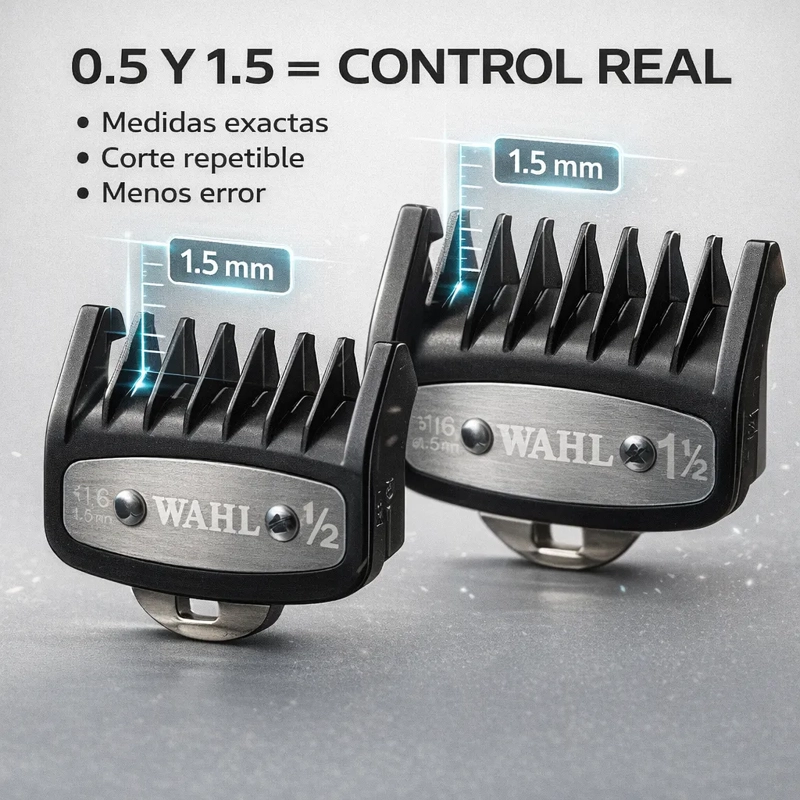 PEINES INTERMEDIOS WAHL PRECISION CONSTANTE 0.5-1.5 ORIGINAL - 5