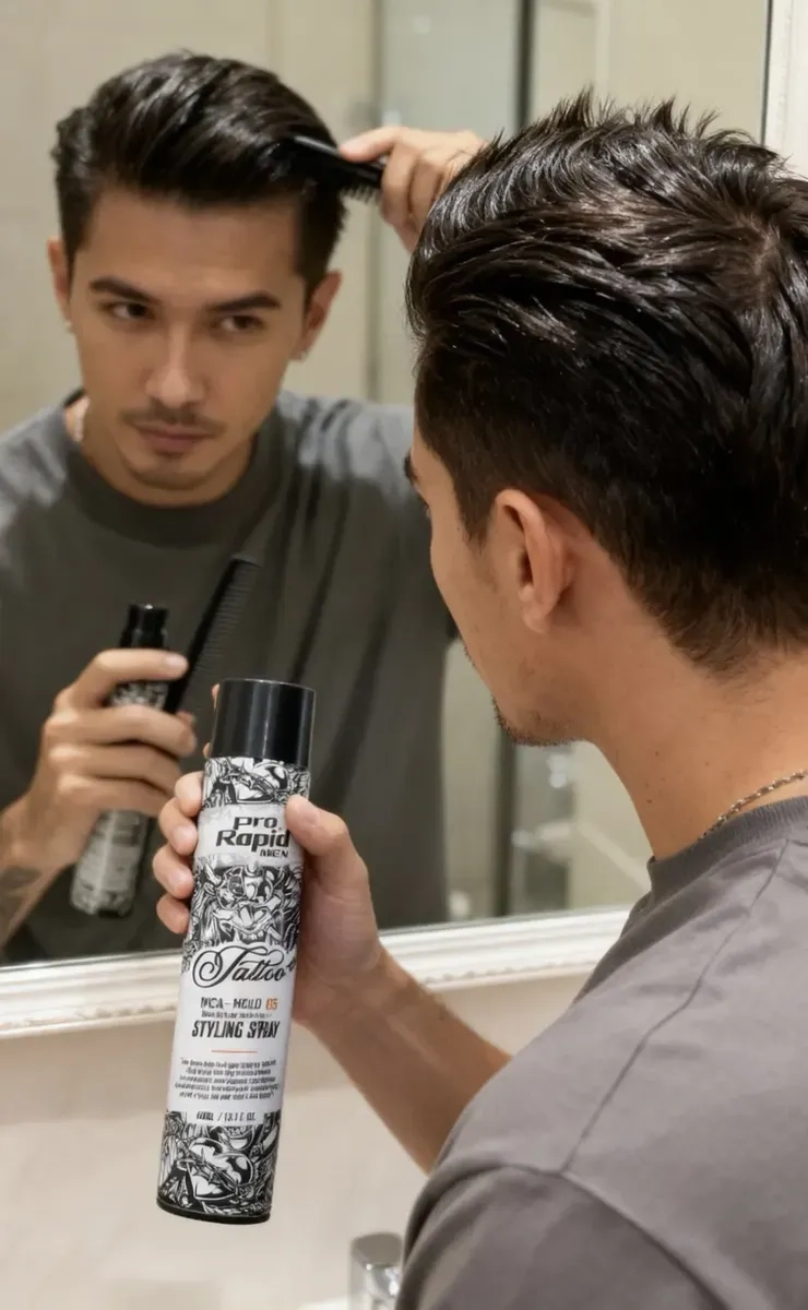 CERA PARA CABELLO HOMBRE LOOK PROFESIONAL SHINE 07 - 150ML - 3