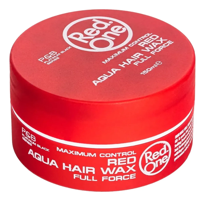 CERA CAPILAR RED ONE FIJACION FUERTE AQUA WAX ROJA 150ML - 2