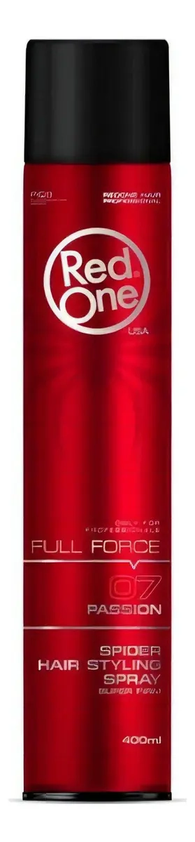 RED ONE FULL FORCE PASSION SPIDER HAIR FIJADOR LACA 400 ML - 2