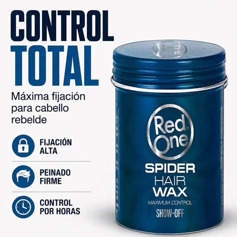 CERA FIJADOR PEINADO RED ONE MAXIMUM CONTROL LOOK 100ML - 2