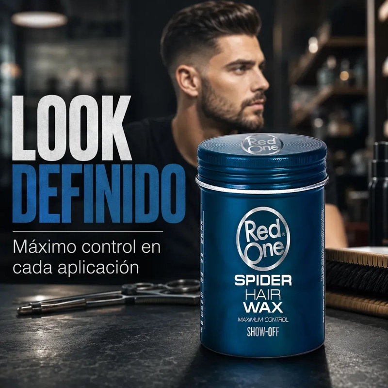 CERA FIJADOR PEINADO RED ONE MAXIMUM CONTROL LOOK 100ML - 5