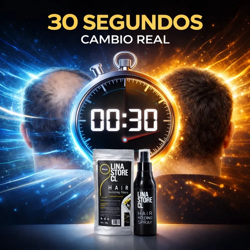 SOBRE RECARGA NEGRO FIBRA CAPILAR + FIJADOR LACA CABELLO - 2