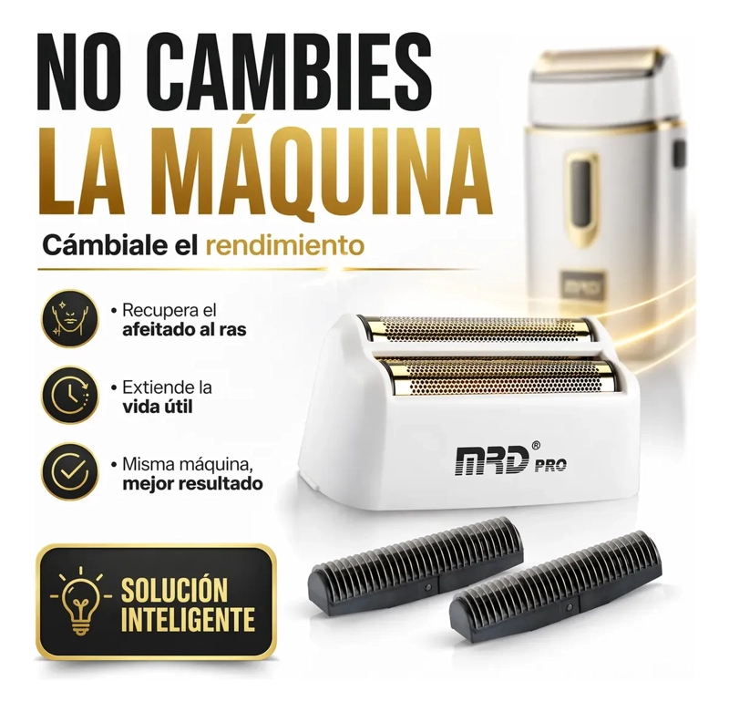 REPUESTO SHAVER ZB-999 RECUPERA AFEITADO CORTE UNIFORME - 2