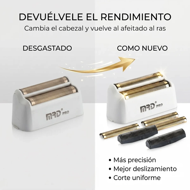 REPUESTO SHAVER ZB-999 RECUPERA AFEITADO CORTE UNIFORME - 6