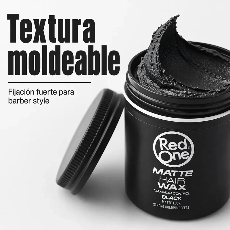 CERA CABELLO HOMBRE CONTROL MAXIMO EFECTO MATE 100ML - 5