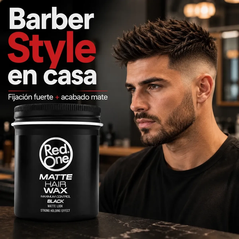 CERA CABELLO HOMBRE CONTROL MAXIMO EFECTO MATE 100ML - 6