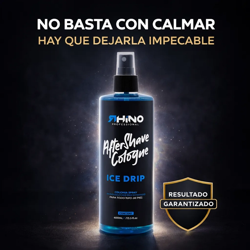AFTER SHAVE HOMBRE HIDRATA REFRESCA FRAGANCIA ICE DRIP 400ML - 1