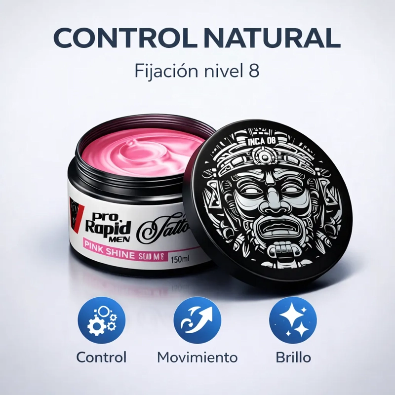 CERA PARA CABELLO HOMBRE FIJACION NIVEL 8 CONTROL NATURAL - 3