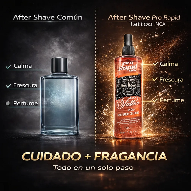 AFTER SHAVE COLONIA HOMBRE 2 EN 1 AROMA TIPO PERFUME 400ML - 2