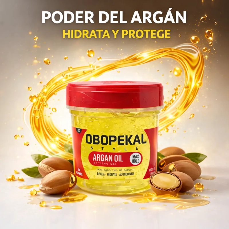 GEL FIJADOR CABELLO ALTA FIJACION SIN RESEQUEDAD CON ARGAN - 3