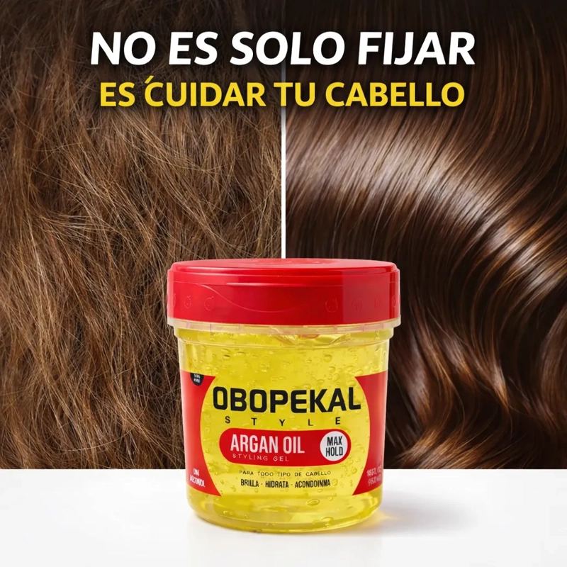 GEL FIJADOR CABELLO ALTA FIJACION SIN RESEQUEDAD CON ARGAN - 6