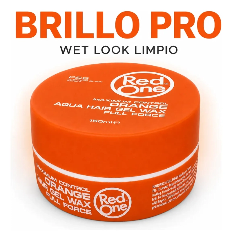 CERA CAPILAR RED ONE BRIGHT WHITE CONTROL FUERTE 150ML - 3