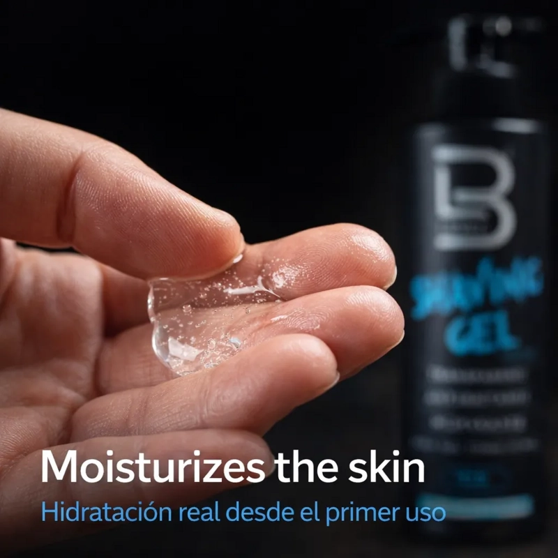GEL PARA AFEITAR SHAVING GEL L3 LEVEL3 ICE HIDRATANTE - 3