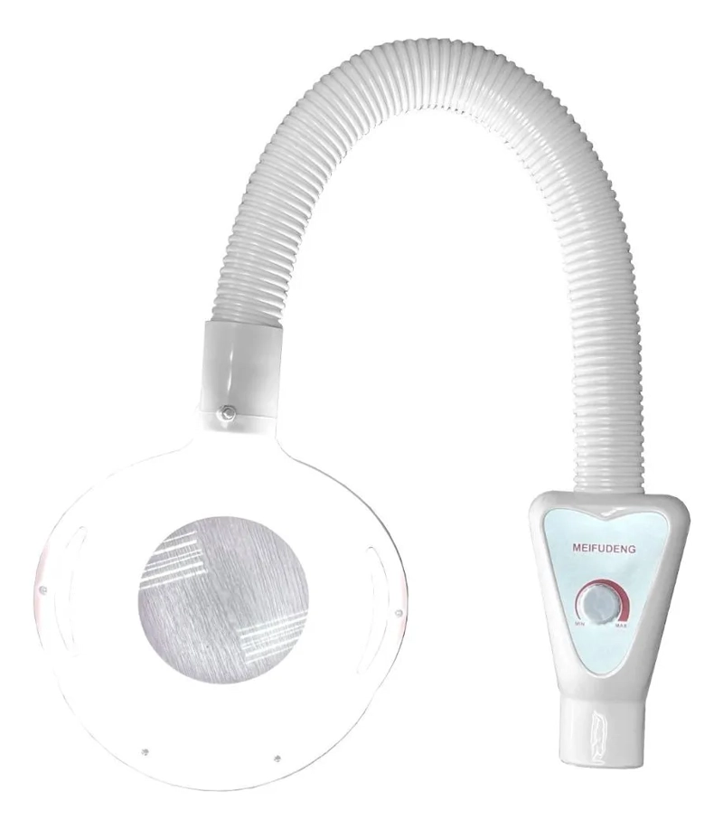 LAMPARA LUZ FRIA LUPA LED CON PEDESTAL TRABAJO COMODO ALTURA - 2
