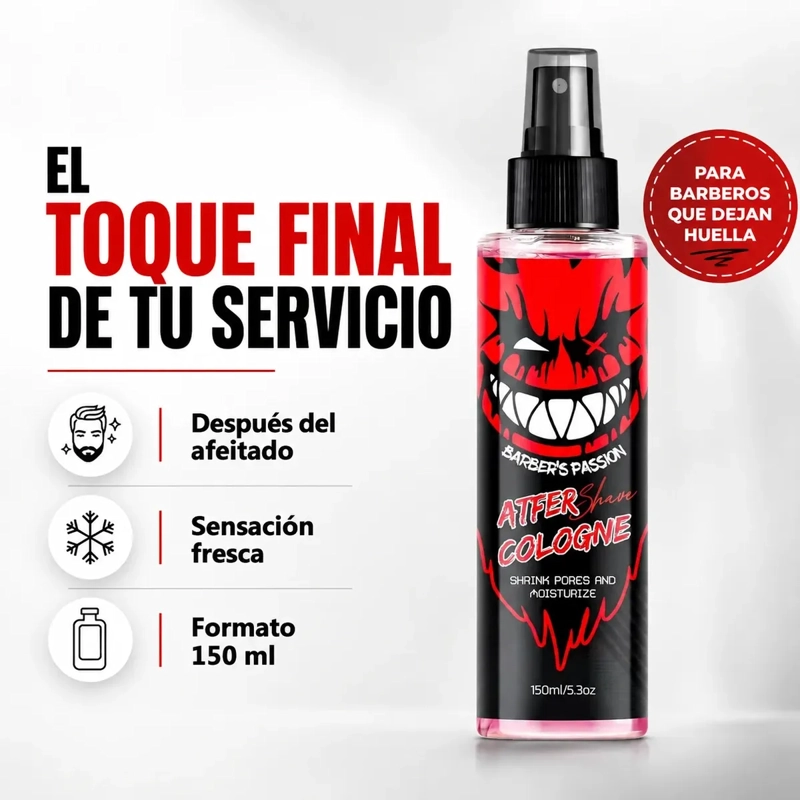 AFTER SHAVE REFRESCA LOCION DESPUE S DEL AFEITADO SPRAY 150ML - 1