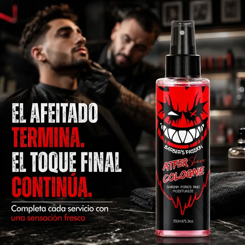 AFTER SHAVE REFRESCA LOCION DESPUE S DEL AFEITADO SPRAY 150ML - 5