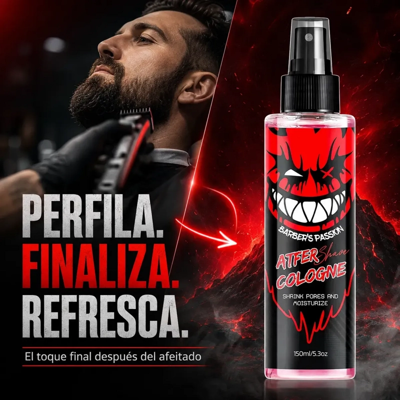 AFTER SHAVE REFRESCA LOCION DESPUE S DEL AFEITADO SPRAY 150ML - 6