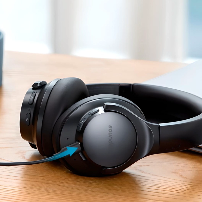 ALMOHADILLAS DE REPUESTO COMPATIBLE ANKER SOUNDCORE LIFE Q20 - 5
