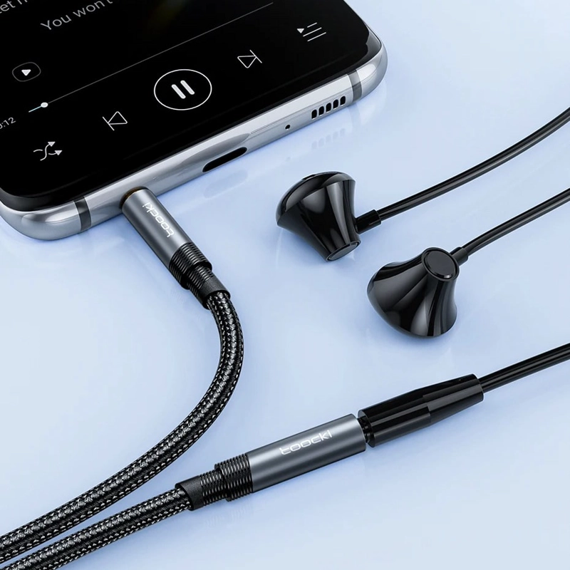 CABLE ANDROID EXTENSOR AUDIO JACK 3.5MM MACHO A HEMBRA 1 METRO - 4
