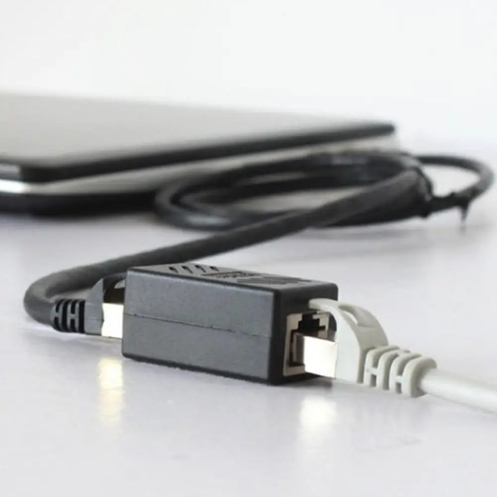 EXTENSOR WINDOWS ADAPTADOR CONECTOR LAN ETHERNET RED RJ45 - 4