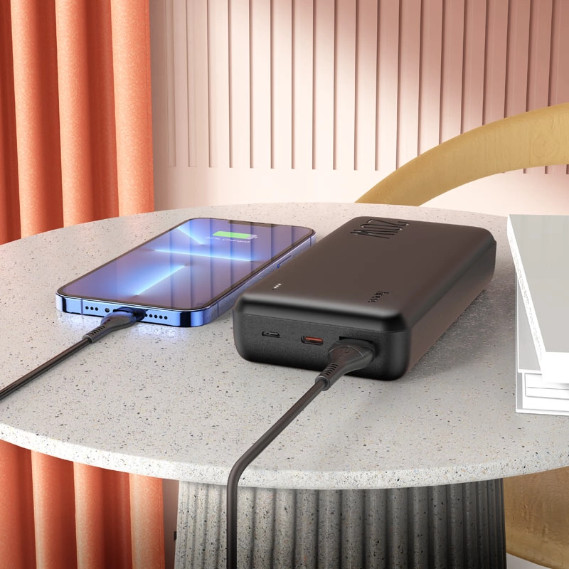 BATERIA EXTERNA POWERBANK 20000 MAH 20W PD J87A - 4