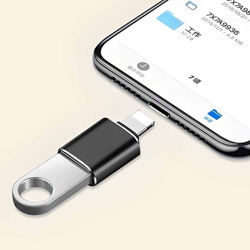 ADAPTADOR USB 3.0 PARA IPHONE COMPATIBLE LIGHTNING - 2