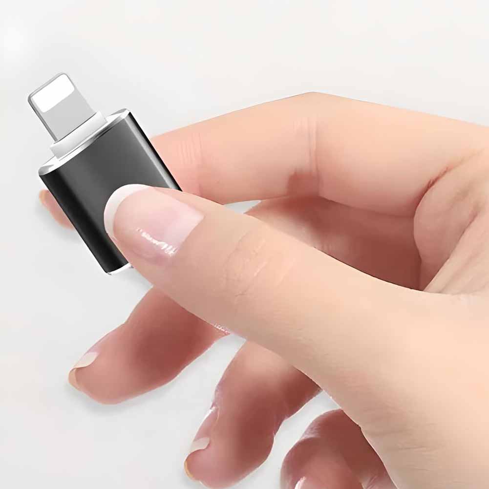 ADAPTADOR USB 3.0 PARA IPHONE COMPATIBLE LIGHTNING - 5