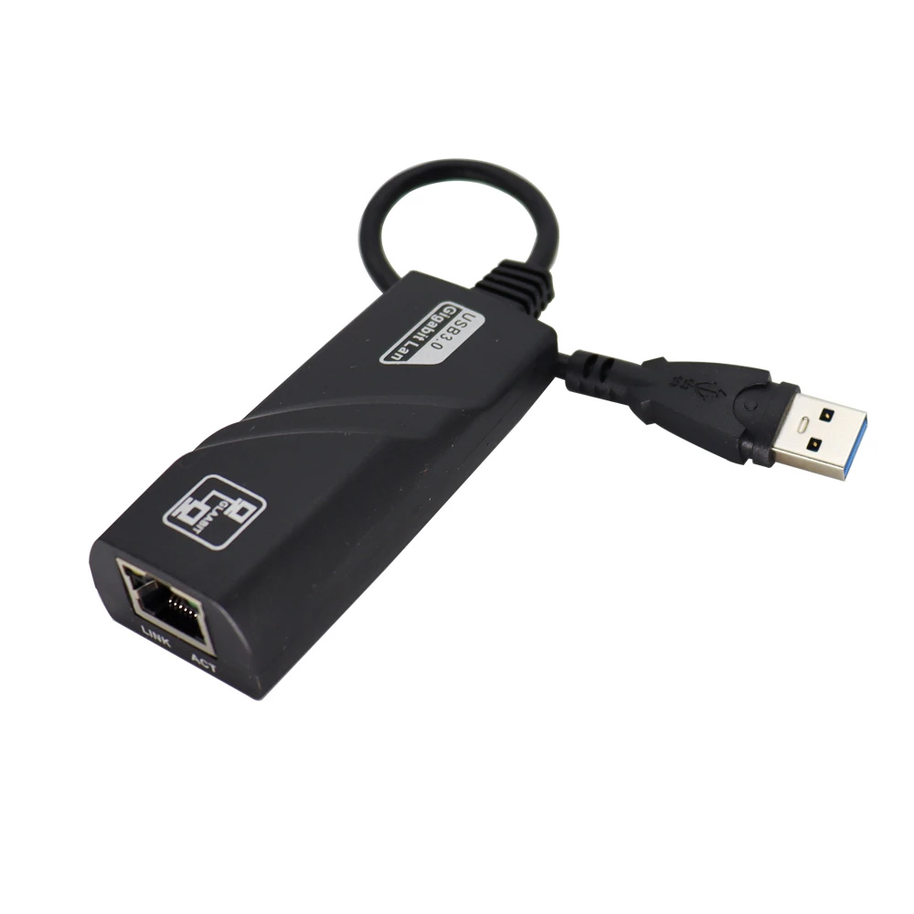 ADAPTADOR USB 3.0 A ETHERNET RJ45 LAN GIGABIT 10/100/1000 MB - 2