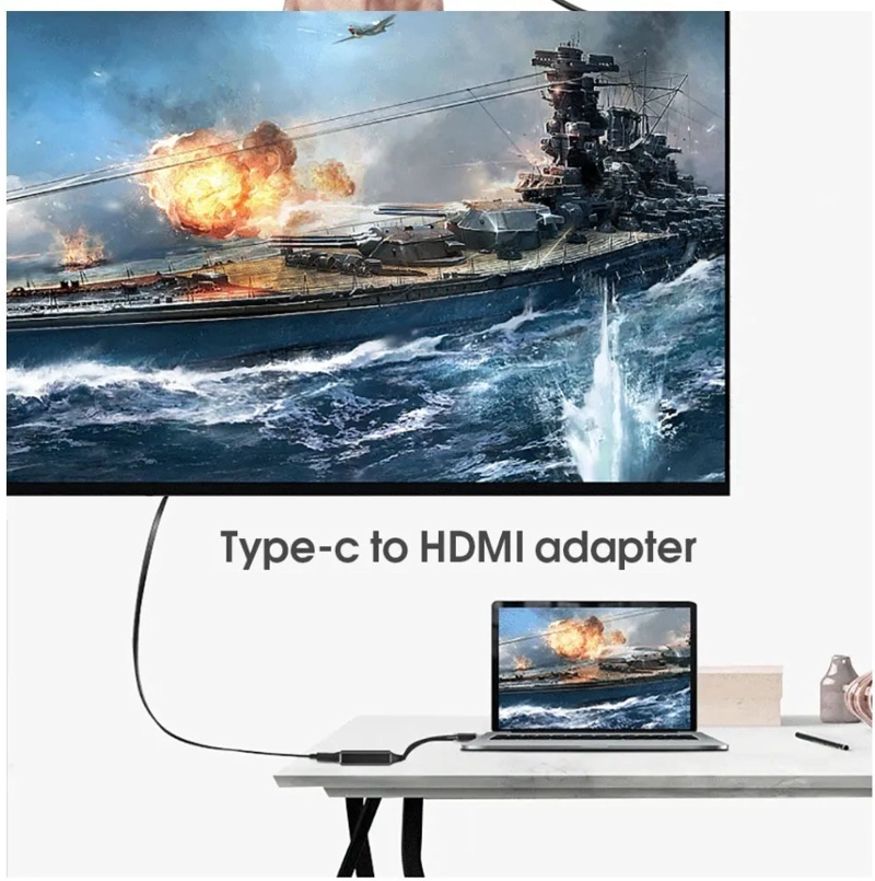 ADAPTADOR CABLE USB C 3.1 TYPE C A HDMI - 4