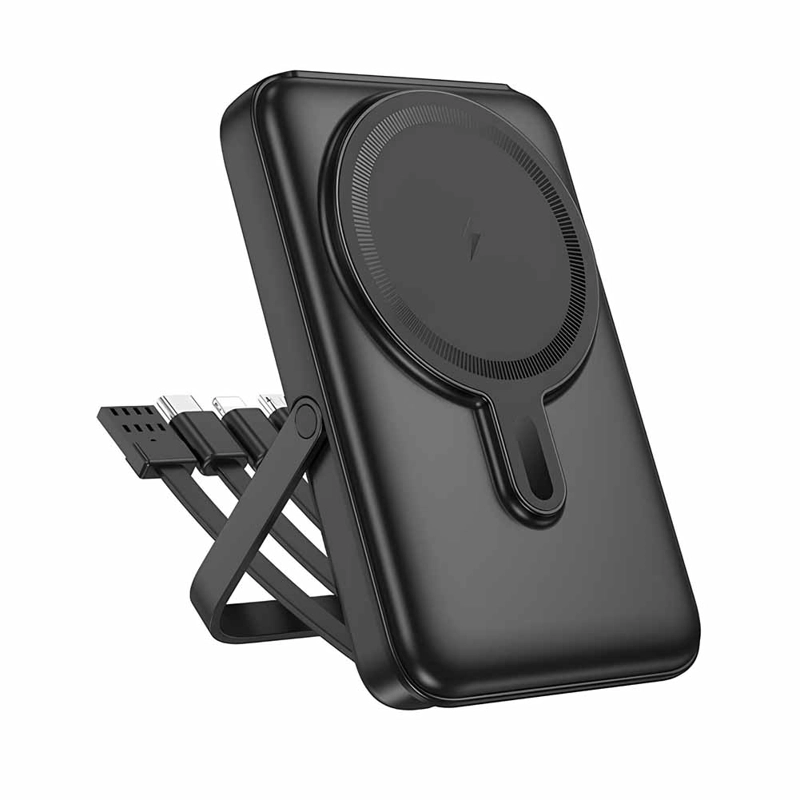 BATERIA EXTERNA POWERBANK 10000 MAH CARGA MAGNETICA J135 - 1