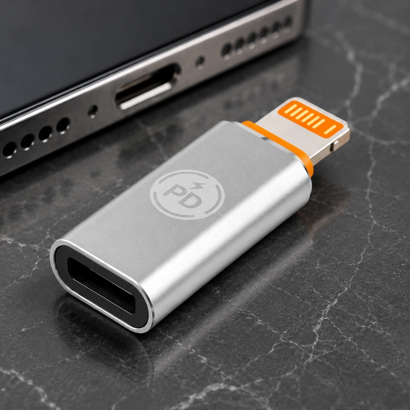 ADAPTADOR TIPO C PARA LIGHTNING COMPATIBLE CON IPHONE - 4