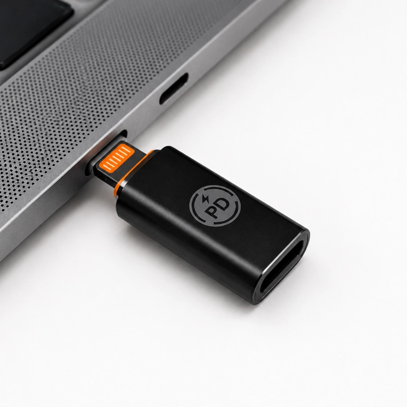 ADAPTADOR TIPO C PARA LIGHTNING COMPATIBLE CON IPHONE - 8