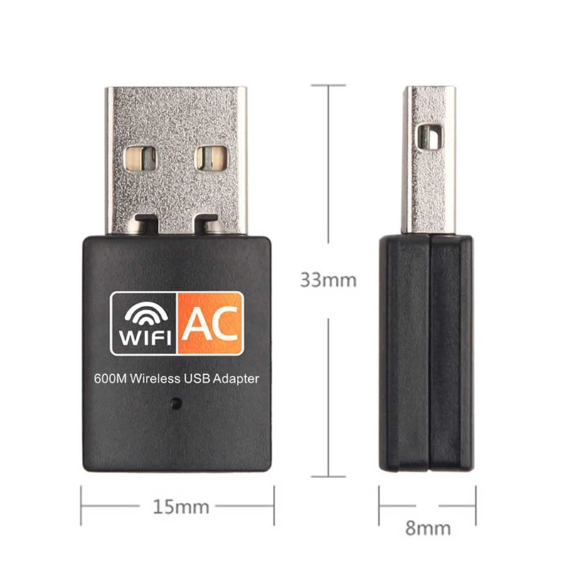 ADAPTADOR RECEPTOR ANTENA WIFI USB 2.4 GHZ PC NOTEBOOK - 2