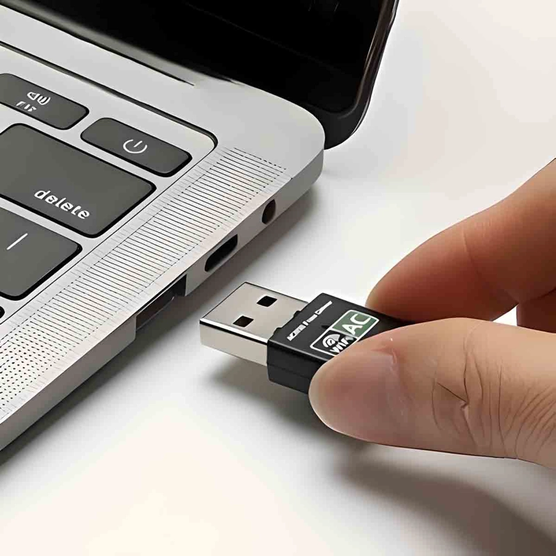 ADAPTADOR RECEPTOR ANTENA WIFI USB 2.4 GHZ PC NOTEBOOK - 3
