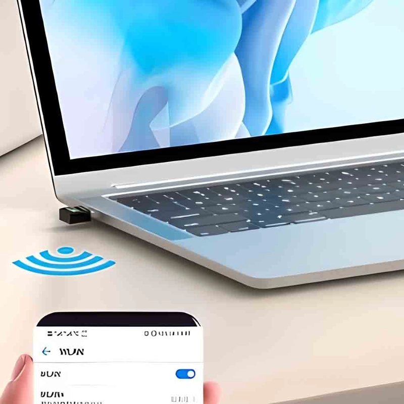 ADAPTADOR RECEPTOR ANTENA WIFI USB 2.4 GHZ PC NOTEBOOK - 4