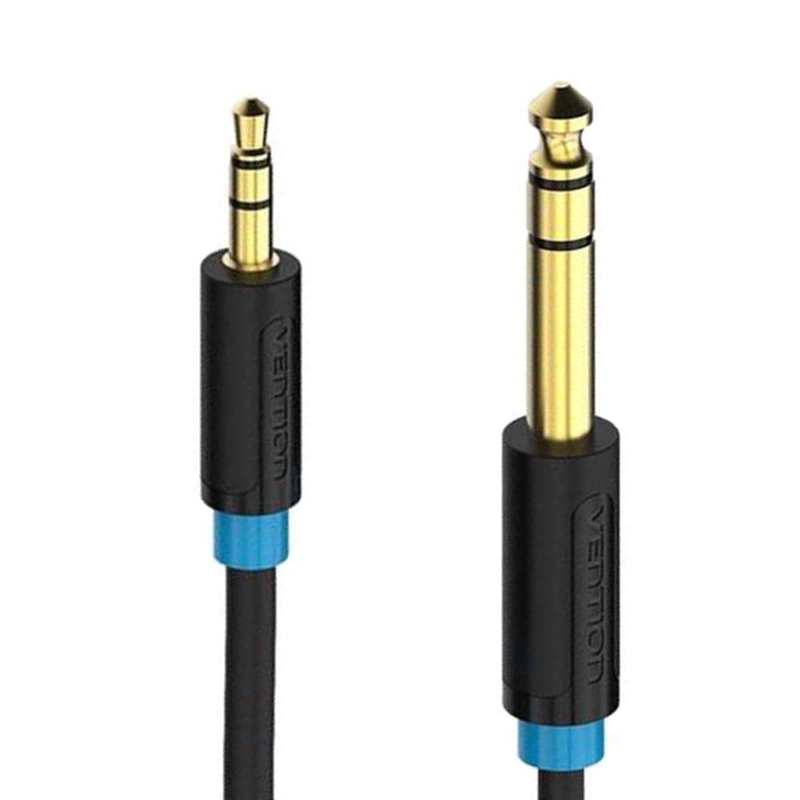 CABLE AUDIO JACK 3,5MM A JACK 6,35MM - 1