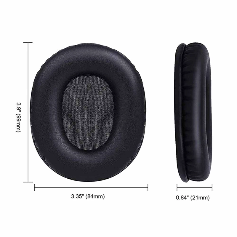 ALMOHADILLAS DE REPUESTO COMPATIBLE AUDIO-TECHNICA ATH-M20X / M30X / M40X - 3