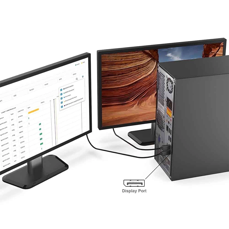 CABLE DISPLAY PORT A DISPLAY PORT 4K-2K FULL HD 1.8MT - 4