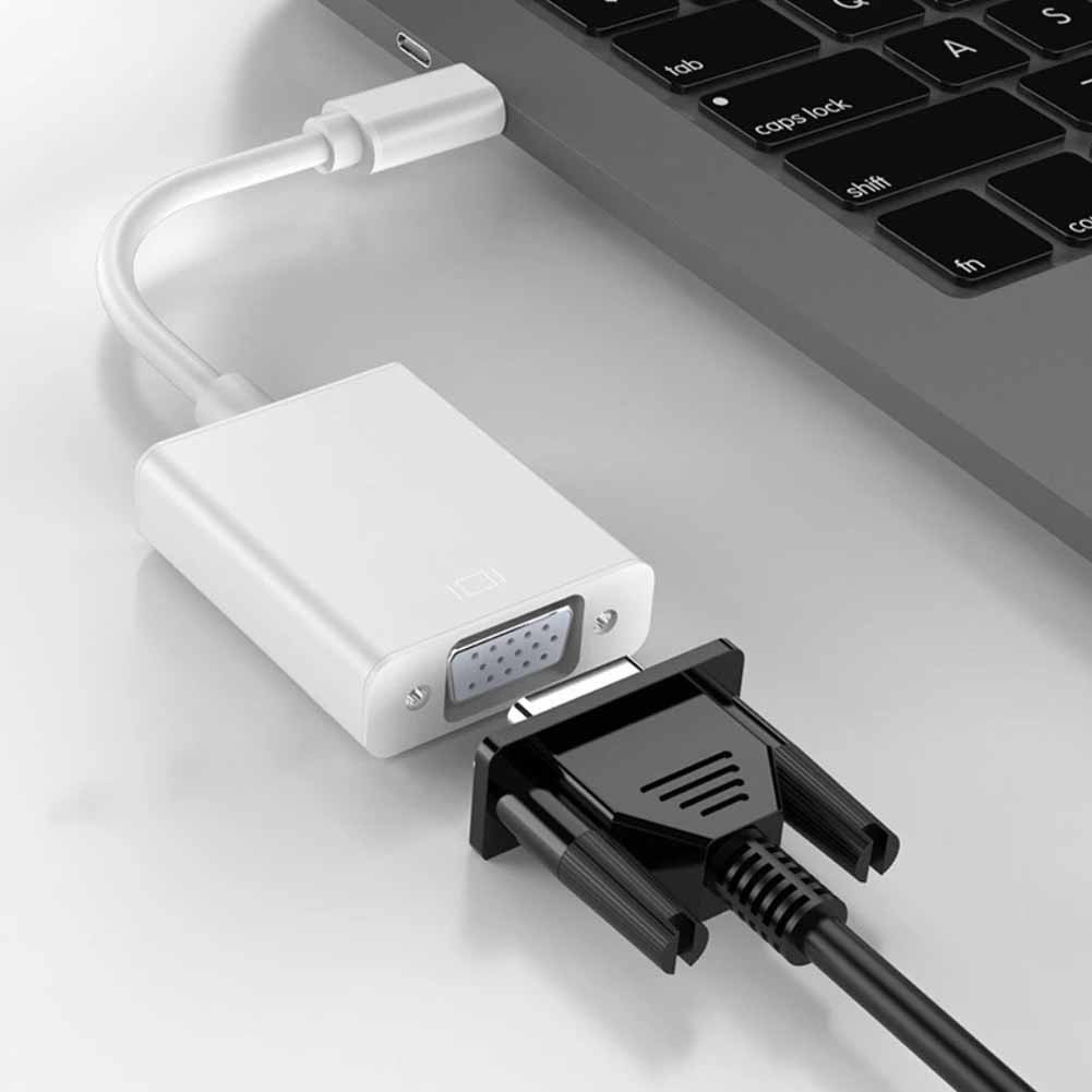 CABLE ADAPTADOR CONVERSOR TIPO C A VGA - 3